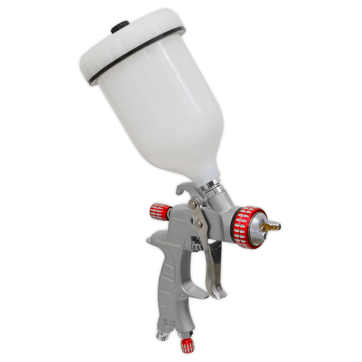 HVLP Gravity Feed Spray Gun - 1.3mm Set-Up