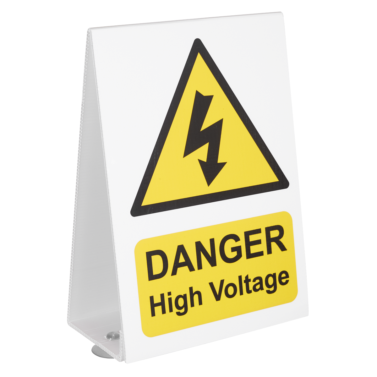 High Voltage Vehicle Warning Sign