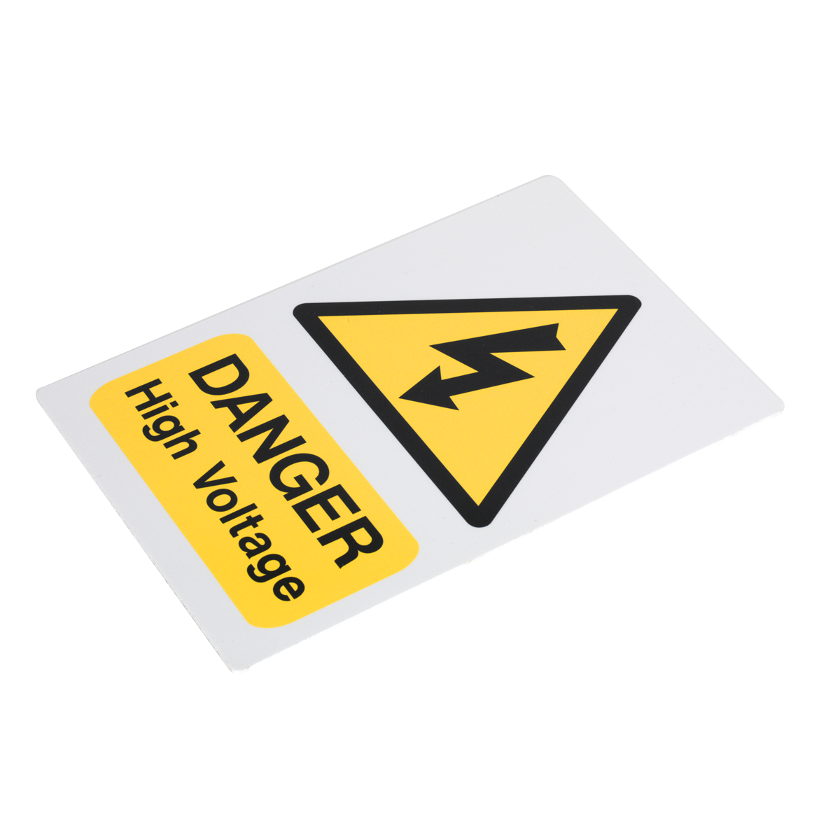 High Voltage Warning Sign 200 x 300mm