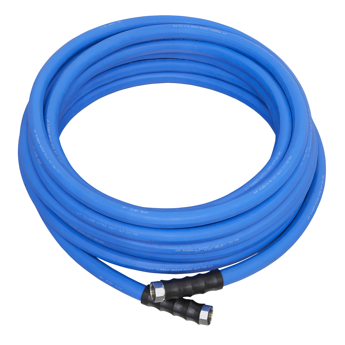 Hot & Cold Rubber Water Hose Ø19mm 15m Heavy-Duty