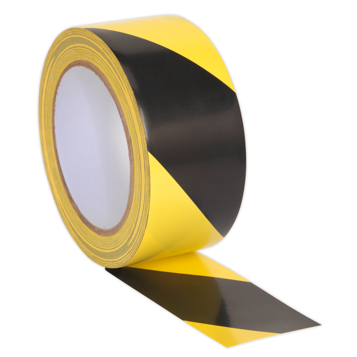 Hazard Warning Tape 50mm x 33m Black/Yellow