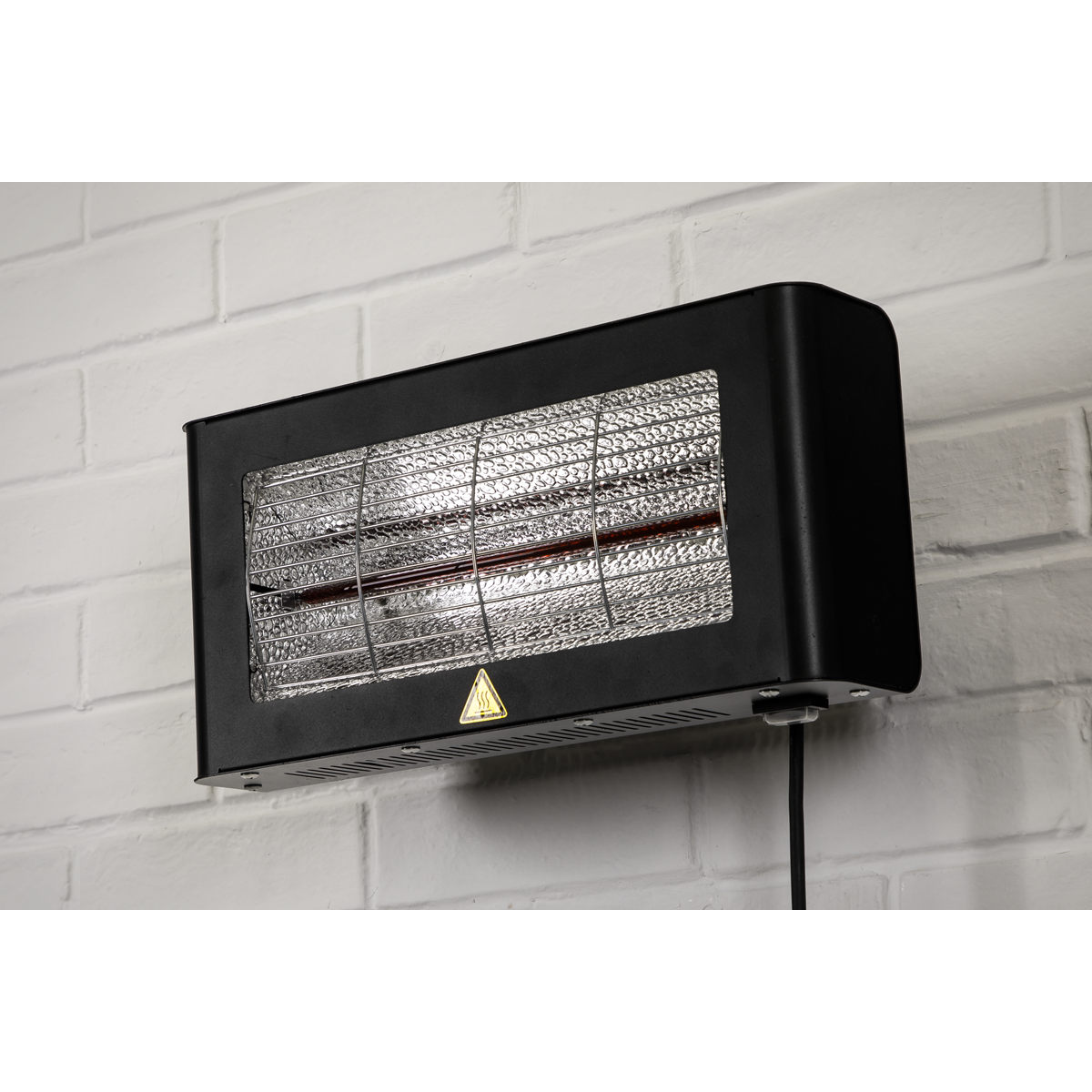 Infrared Quartz Heater - Wall Mounting 1.2W/230V