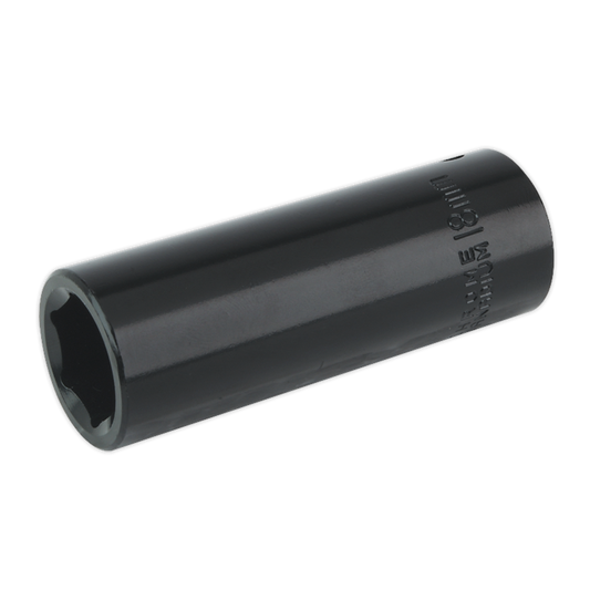 Impact Socket 18mm Deep 1/2"Sq Drive