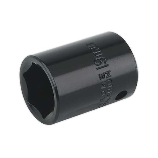 Impact Socket 19mm 1/2"Sq Drive