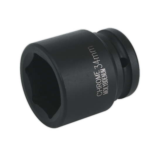 Impact Socket 34mm 3/4"Sq Drive