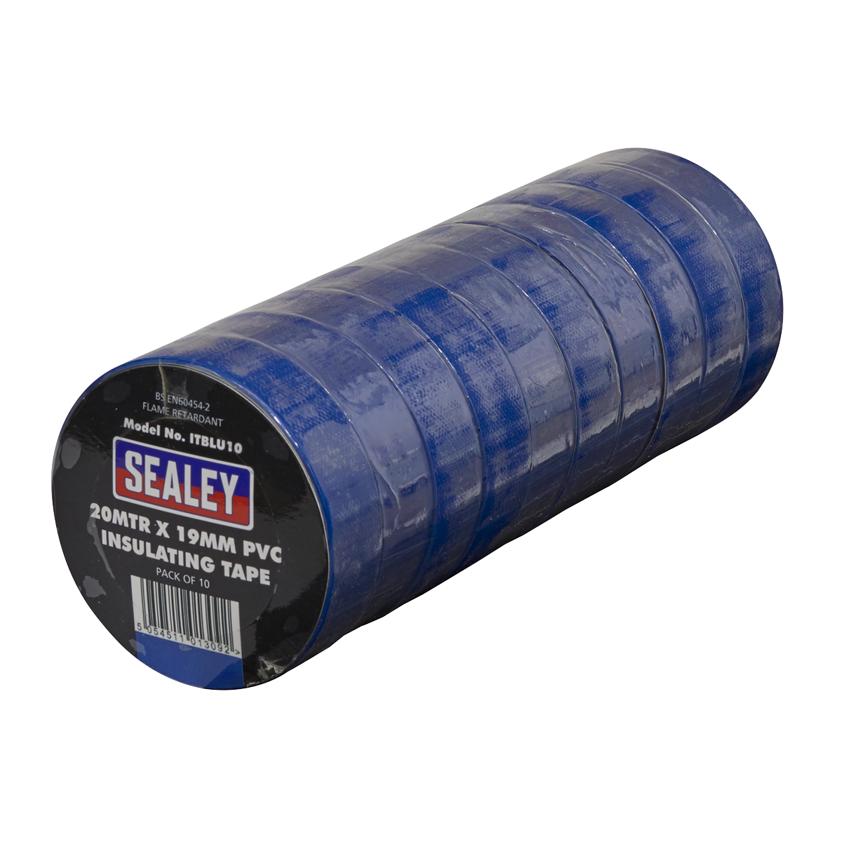 PVC Insulating Tape 19mm x 20m Blue Pack of 10