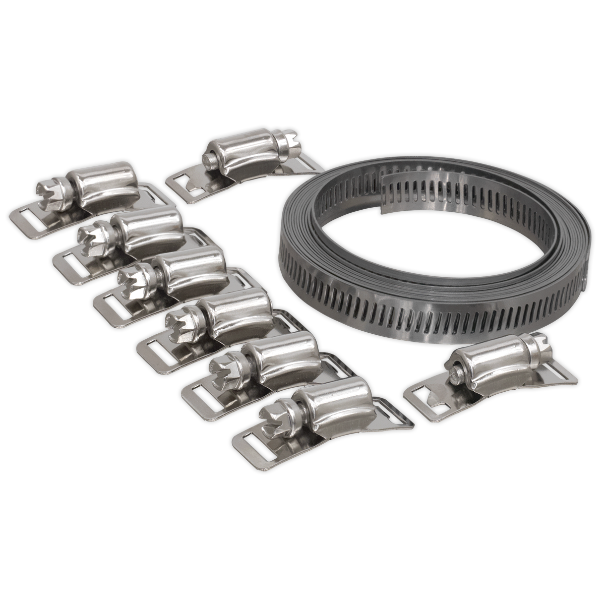 Hose Clip Set Self-Build 12.7mm Band Width