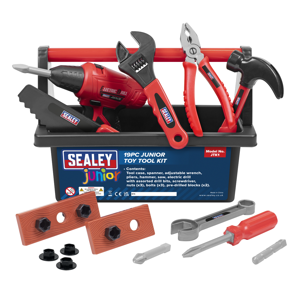 Toy Tool Kit 19pc