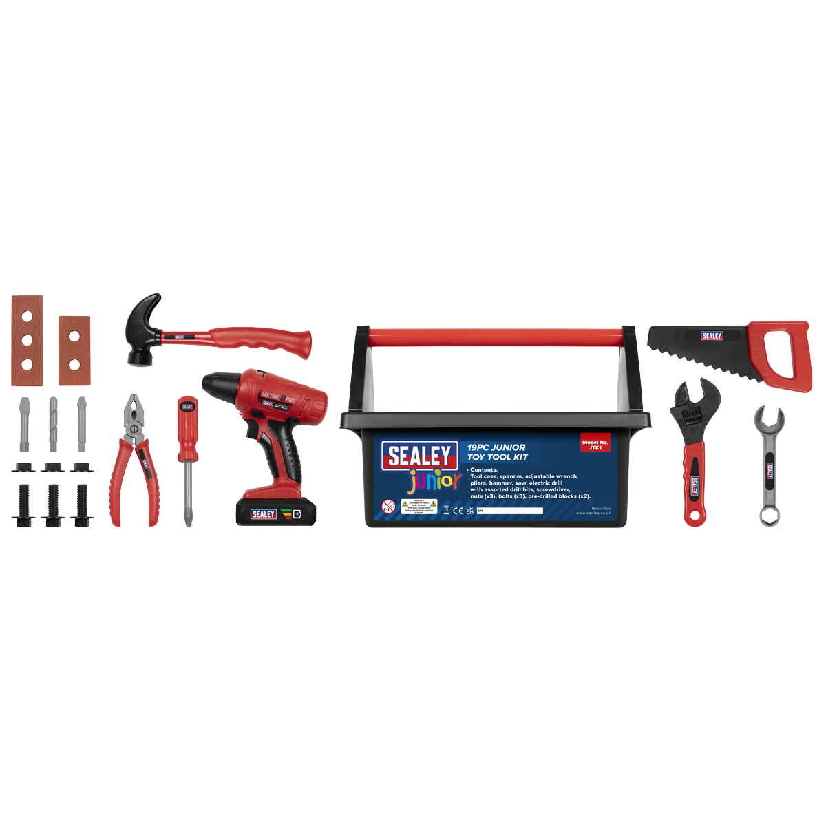 Toy Tool Kit 19pc