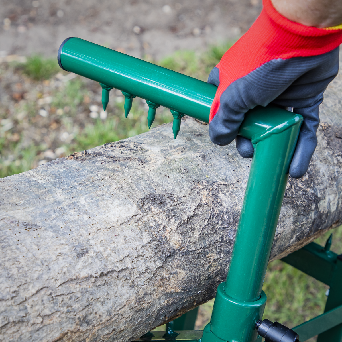 Heavy-Duty Log Stand Ø230mm Capacity