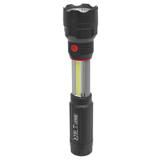 Torch/Inspection Light 3W COB & 3W LED 4 x AAA Cell