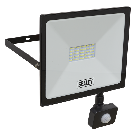 Extra-Slim Floodlight with PIR Sensor 50W SMD LED