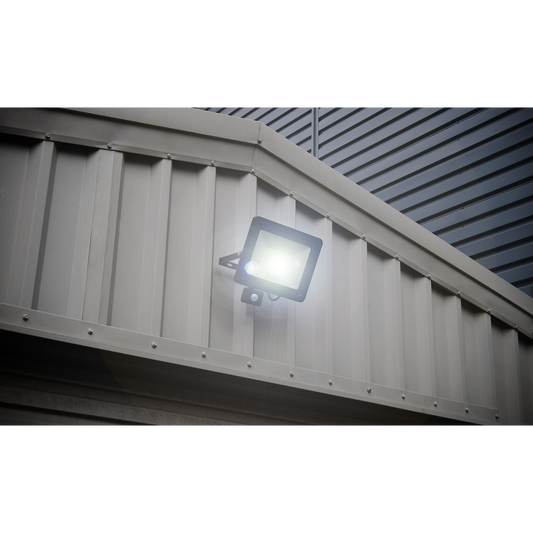 Extra-Slim Floodlight with PIR Sensor 100W SMD LED