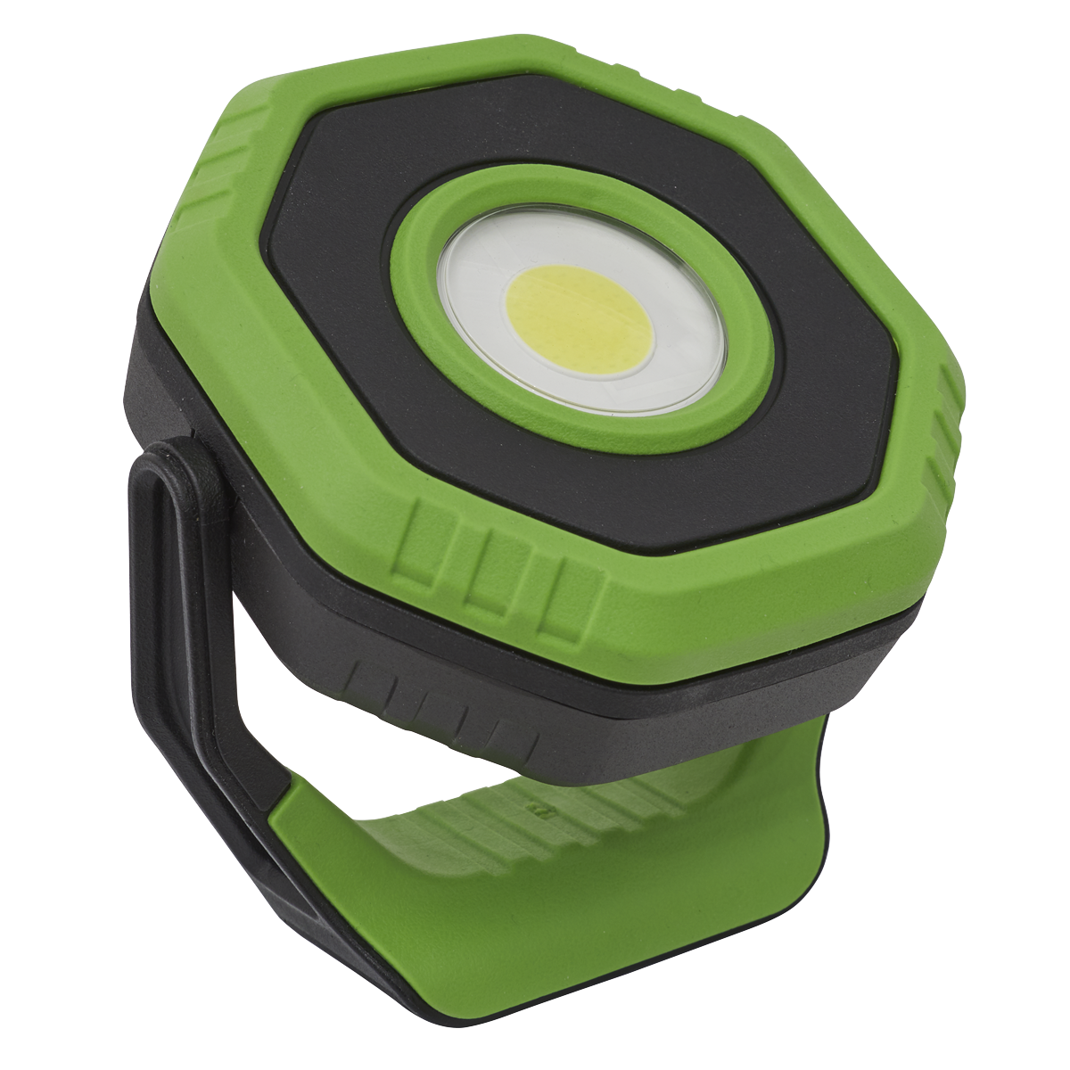 Rechargeable Pocket Floodlight with Magnet 360° 14W COB LED - Green