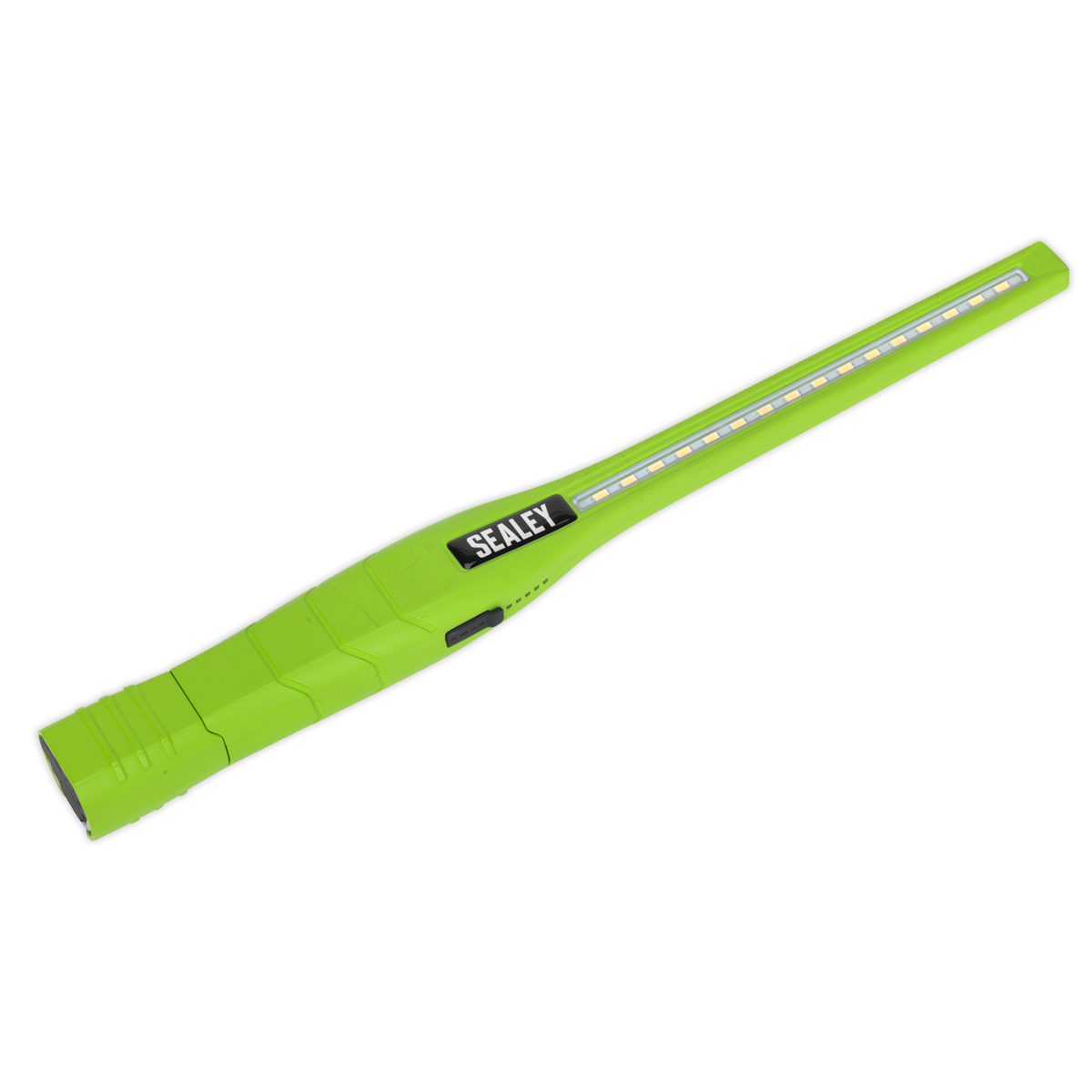 Rechargeable 360° Slim Inspection Light 8W & 1W SMD LED Green Lithium-ion