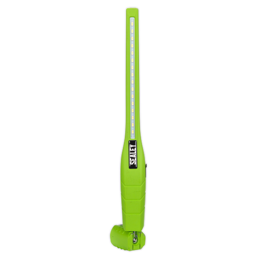 Rechargeable 360° Slim Inspection Light 8W & 1W SMD LED Green Lithium-ion