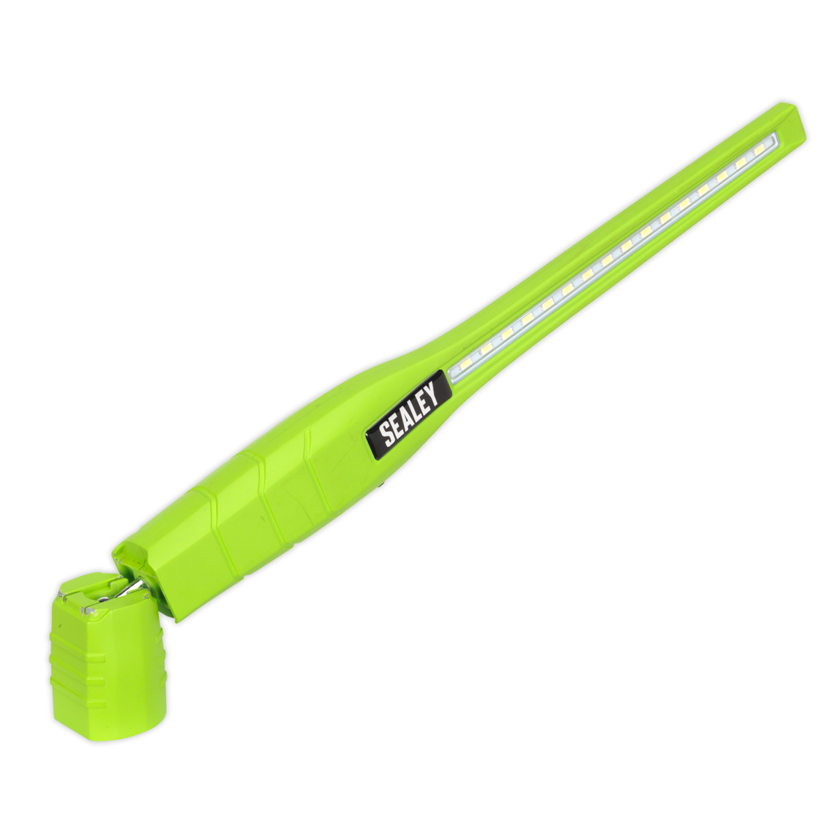 Rechargeable 360° Slim Inspection Light 8W & 1W SMD LED Green Lithium-ion