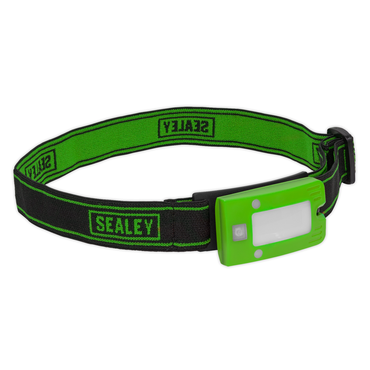 Rechargeable Head Torch 2W COB LED Auto-Sensor Green