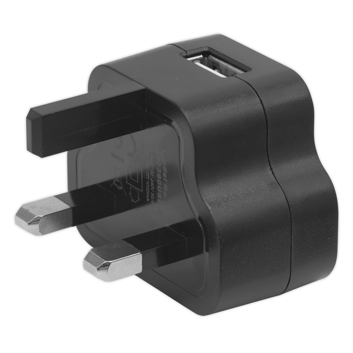 USB Mains Charger 5V⎓1A