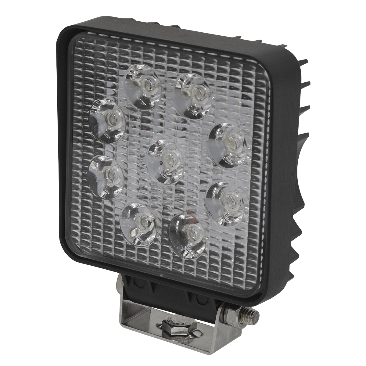 Square Worklight with Mounting Bracket 27W SMD LED