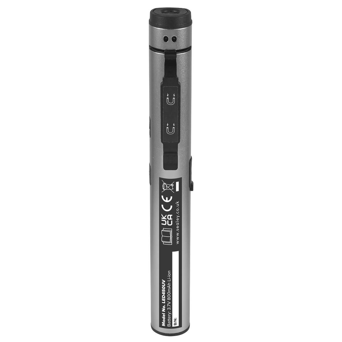 Penlight Torch with UV 5W COB & 3W SMD LED with Laser Pointer Rechargeable