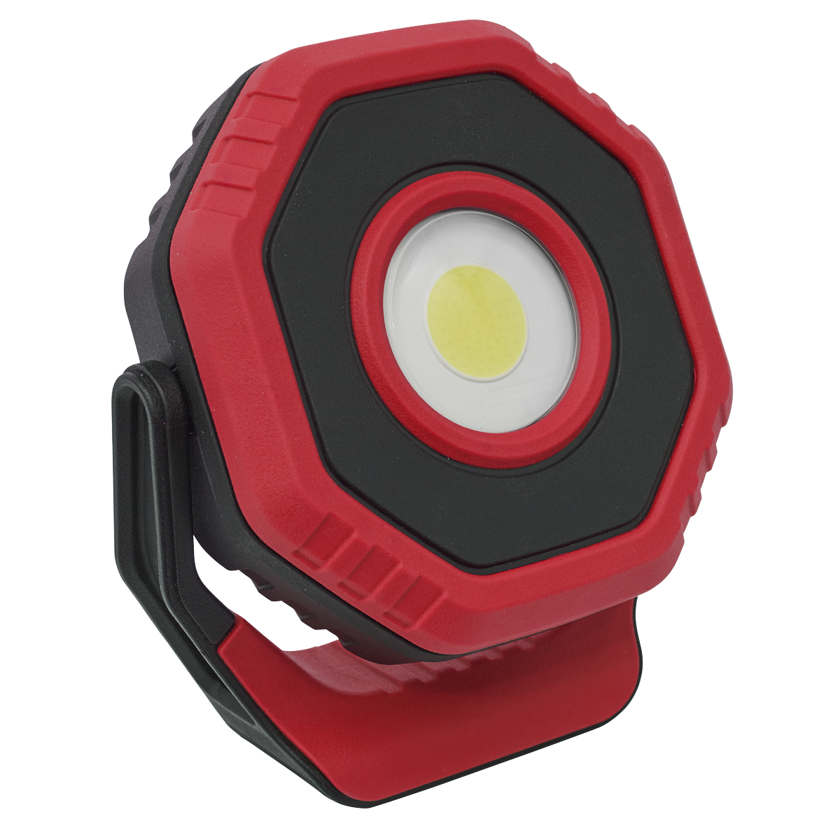 Rechargeable Pocket Floodlight with Magnet 360° 7W COB LED - Red