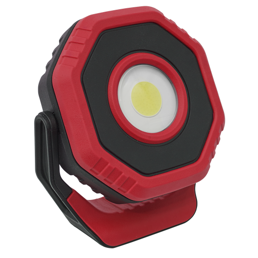 Rechargeable Pocket Floodlight with Magnet 360° 7W COB LED - Red