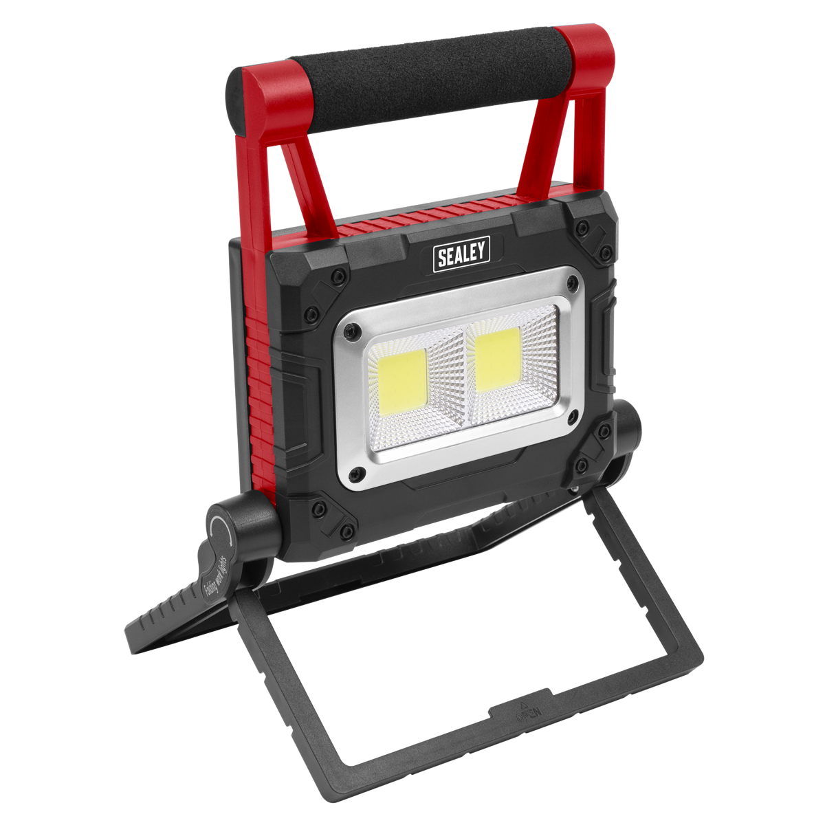 15W COB LED Solar Powered Rechargeable Portable Floodlight