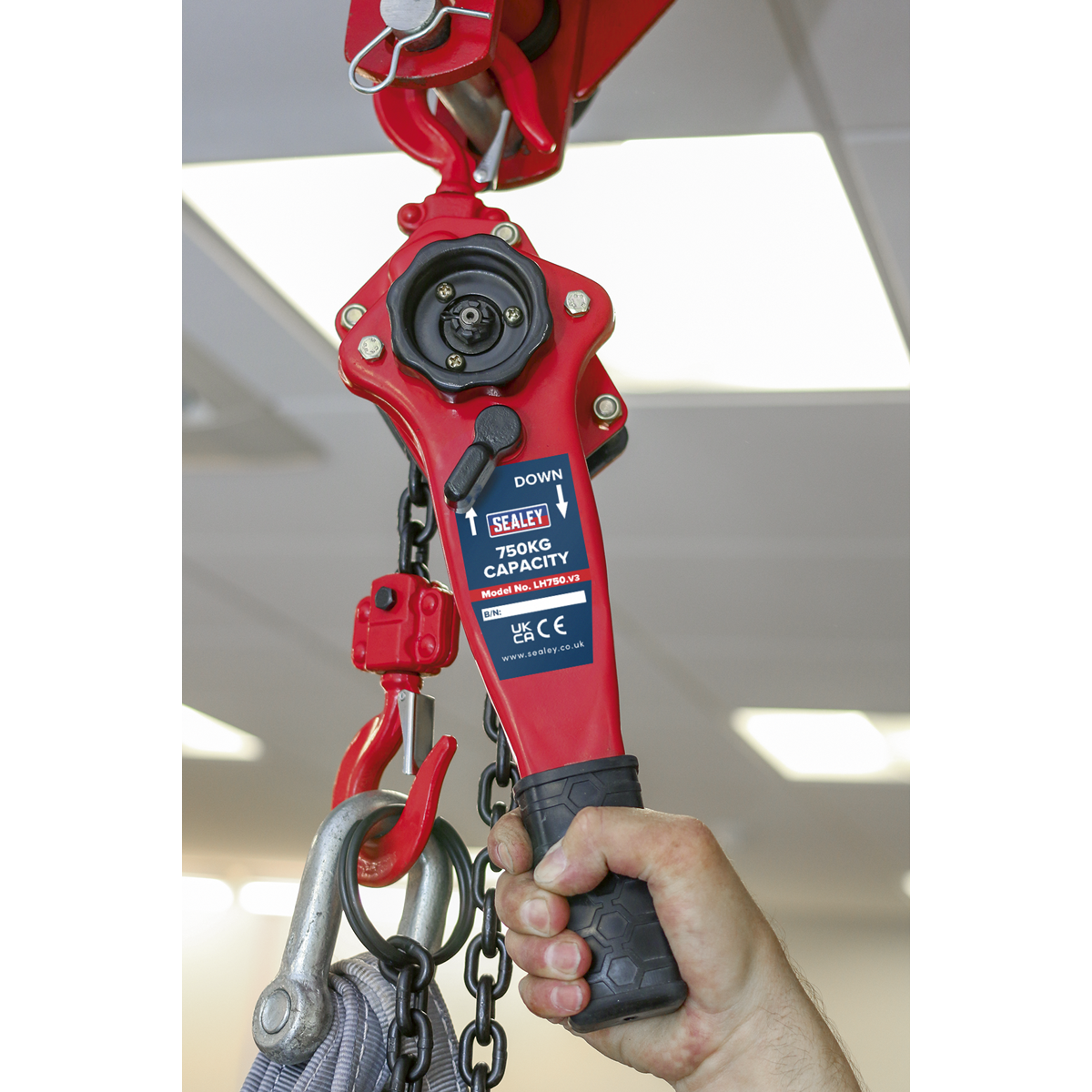 Lever Hoist Steel 750kg