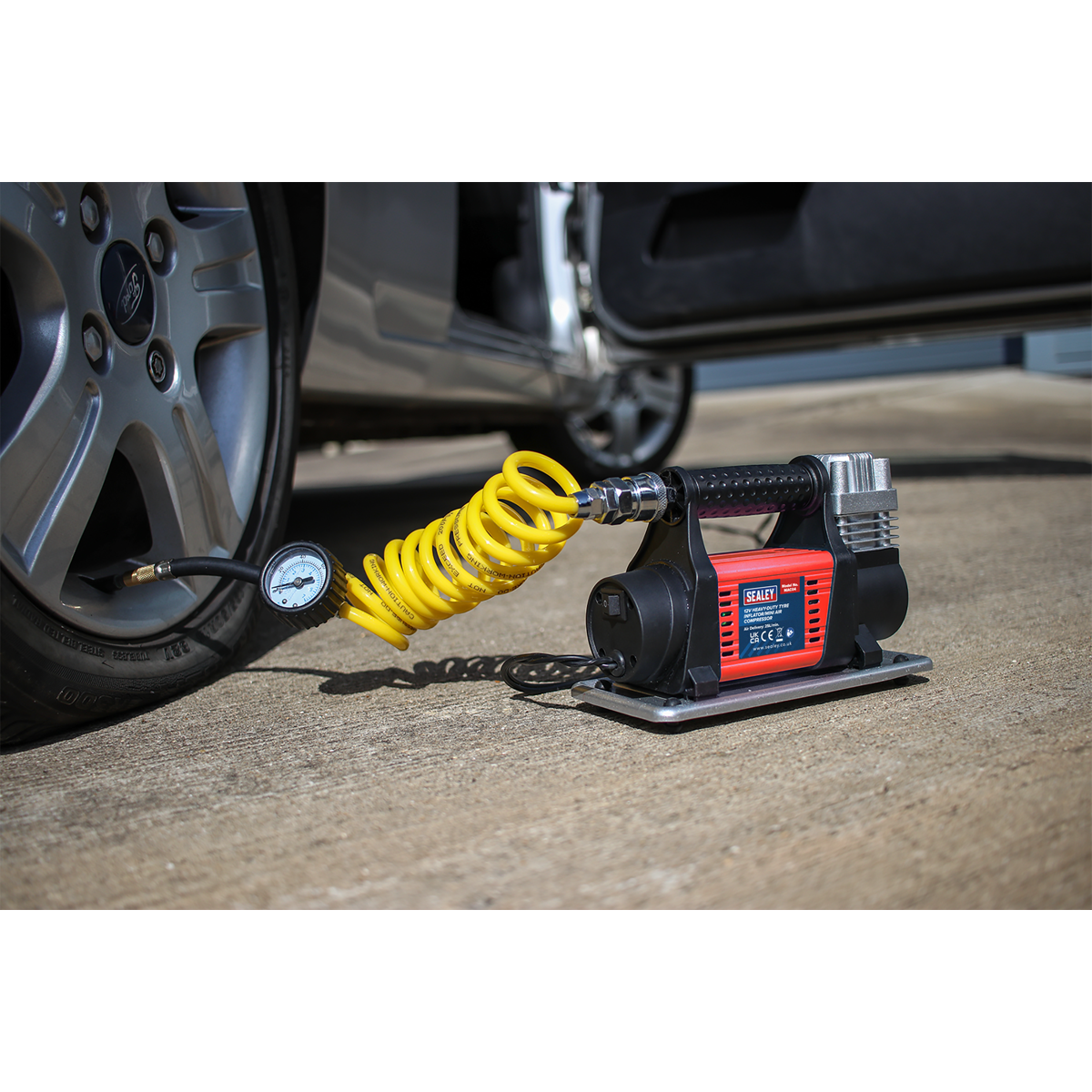 Tyre Inflator/Mini Air Compressor 12V Heavy-Duty