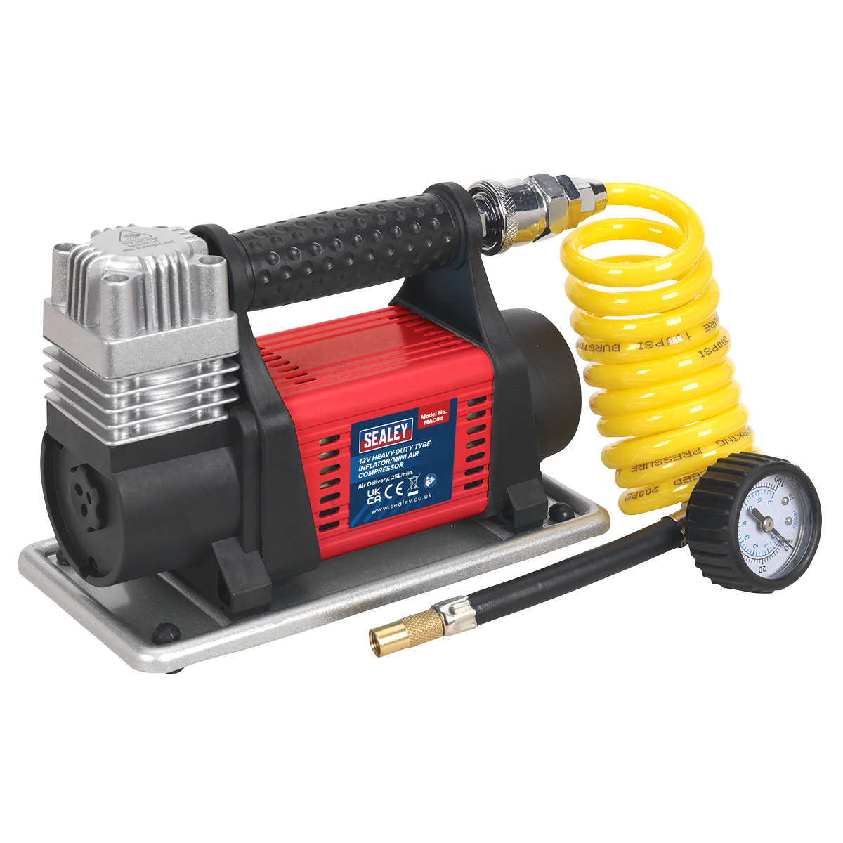 Tyre Inflator/Mini Air Compressor 12V Heavy-Duty