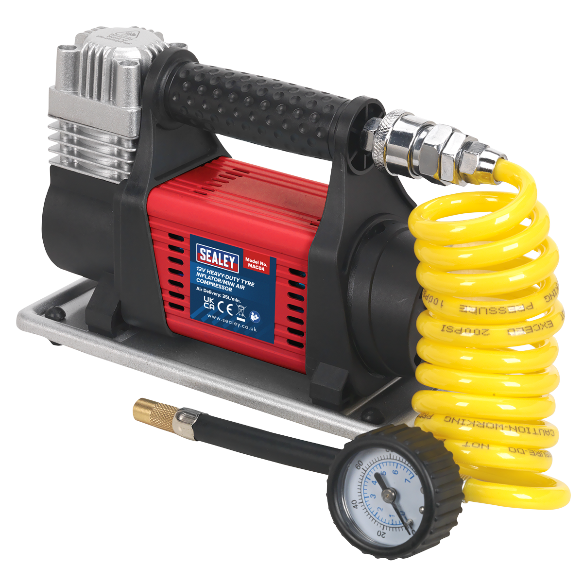 Tyre Inflator/Mini Air Compressor 12V Heavy-Duty