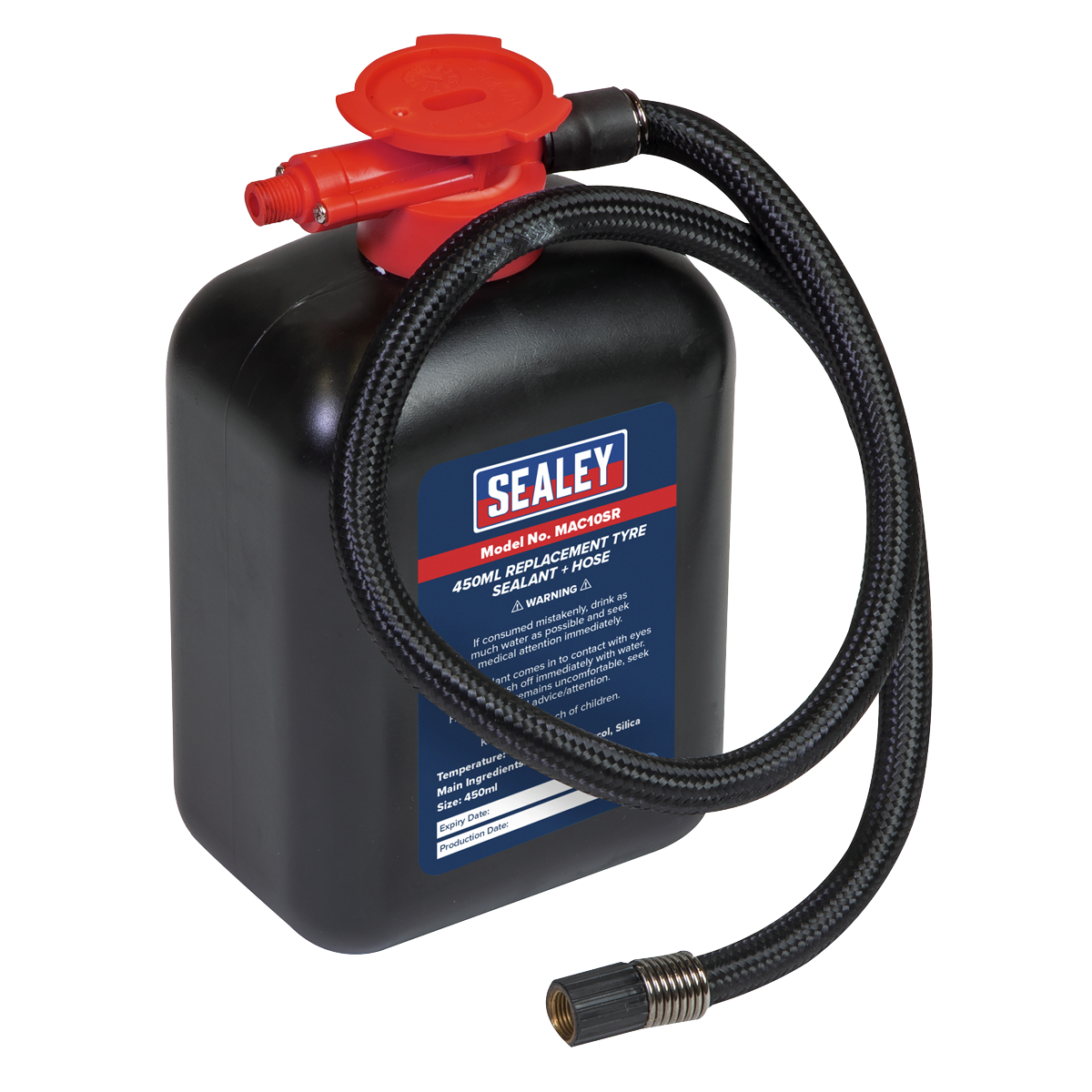 Replacement Tyre Sealant 450ml & Hose