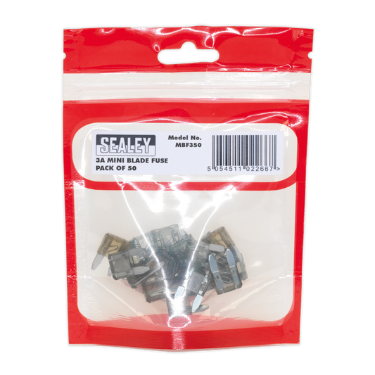 Automotive MINI Blade Fuse 3A Pack of 50