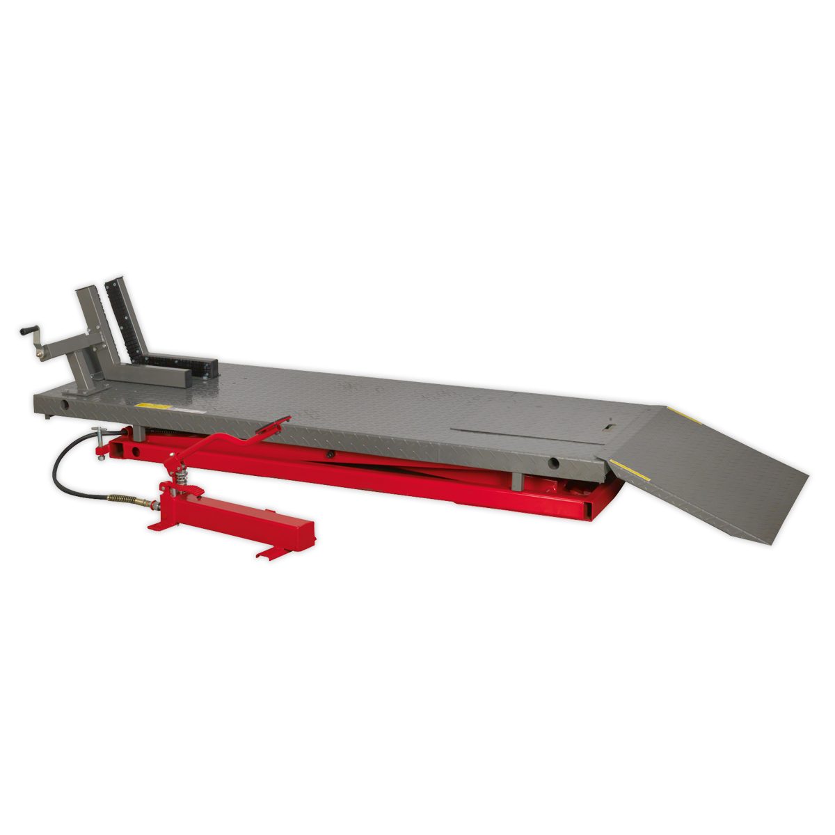 Motorcycle Lift 680kg Capacity Heavy-Duty Air/Hydraulic