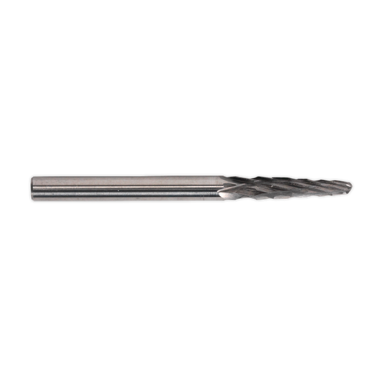 Micro Carbide Burr Ball Nose Taper 3mm Pack of 3