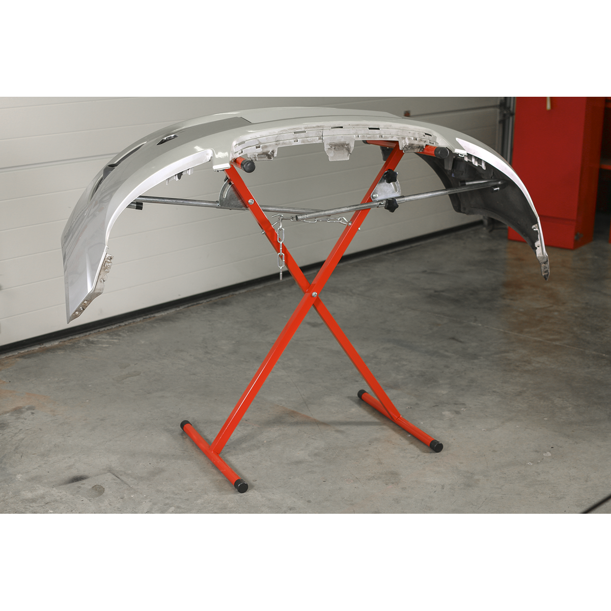 Folding Bumper Stand