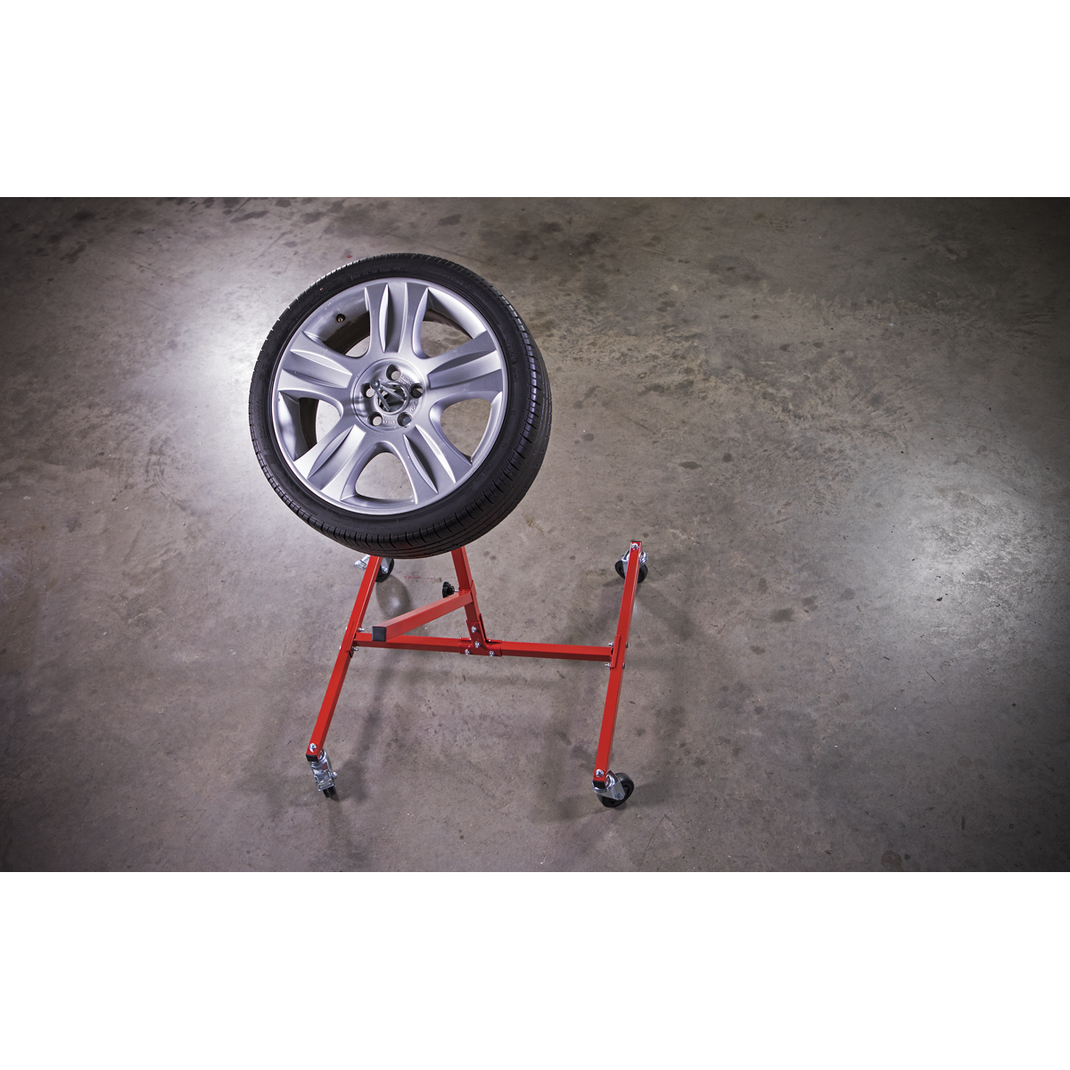 Alloy Wheel Painting/Repair Stand - Single Wheel Capacity