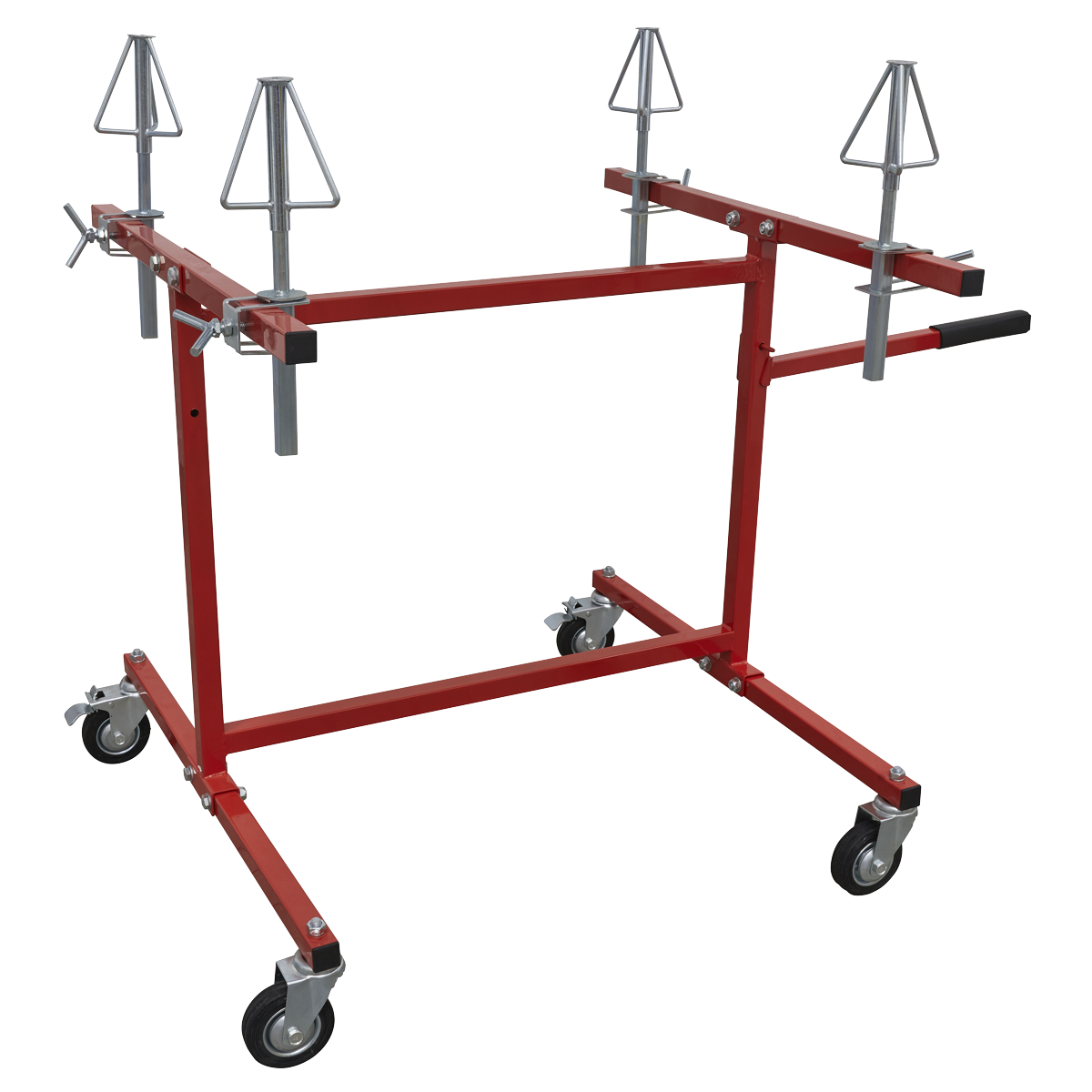 Alloy Wheel Repair/Painting Stand - 4-Wheel Capacity