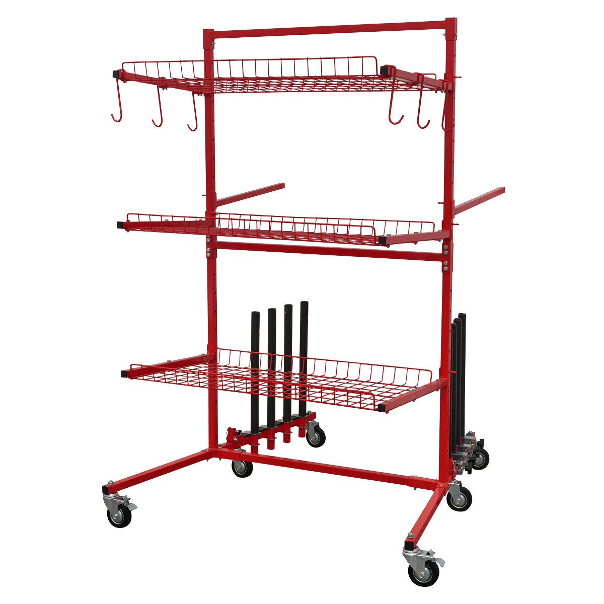 Parts Cart with Panel Train