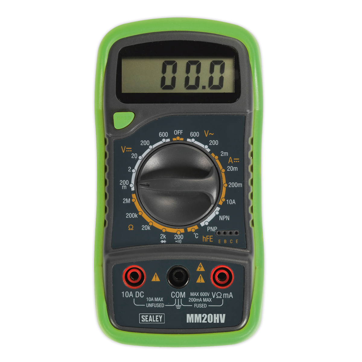 Digital Multimeter 8-Function with Thermocouple Hi-Vis