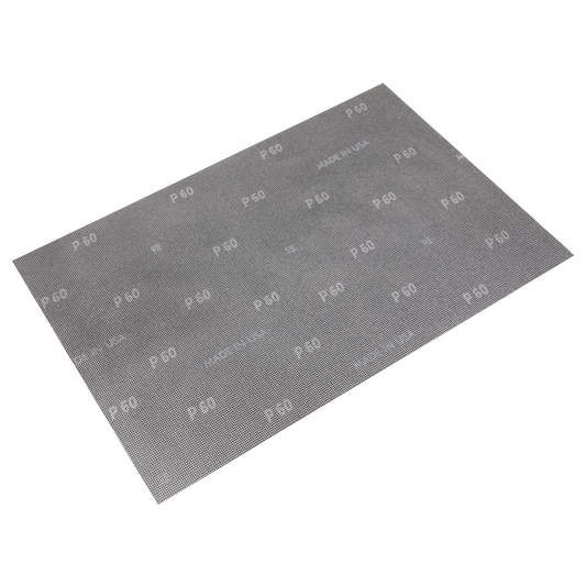 Mesh Orbital Screen Sheets 12 x 18" 60Grit - Pack of 10