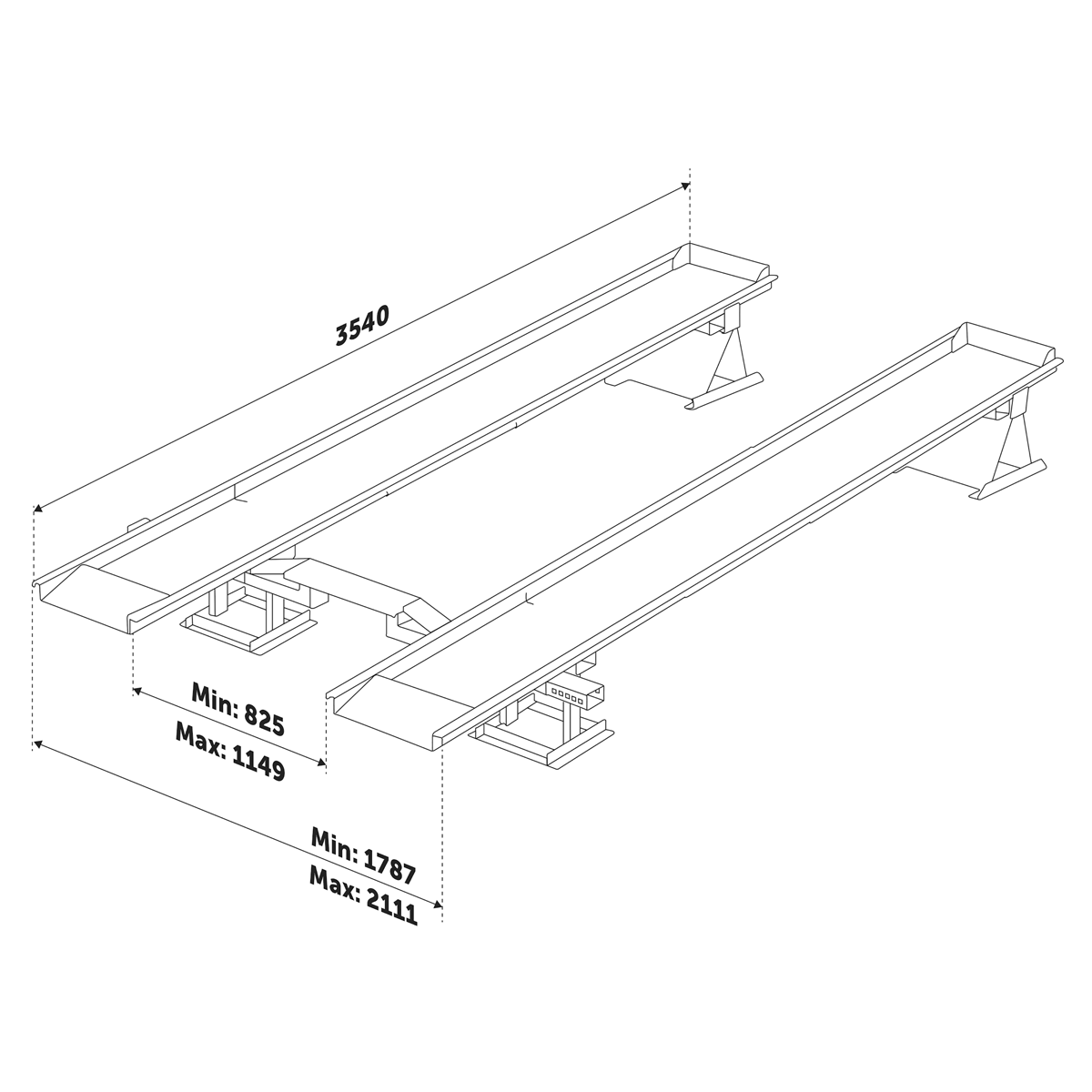 Car Lift/Ramp 3 Tonne