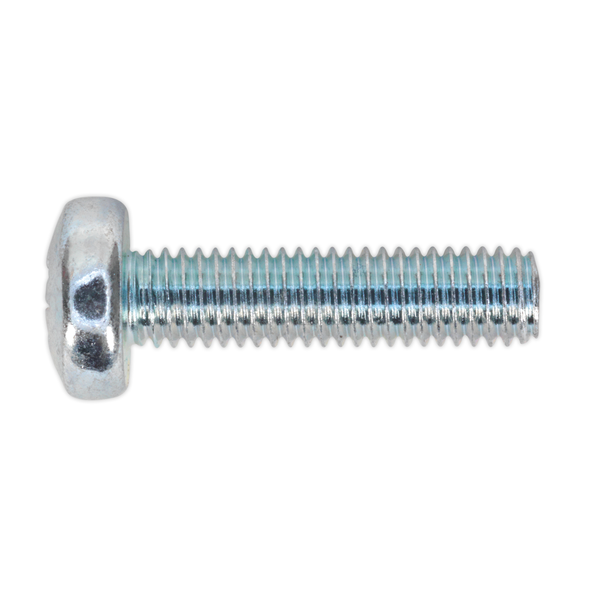 Machine Screw M5 x 20mm Pan Head Pozi Zinc Pack of 100