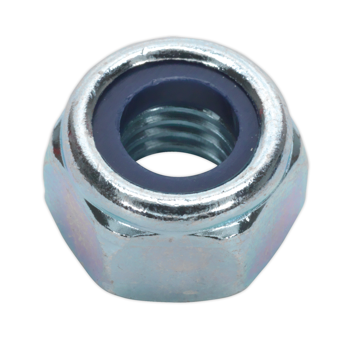 Nylon Locknut M10 Zinc Pack of 100