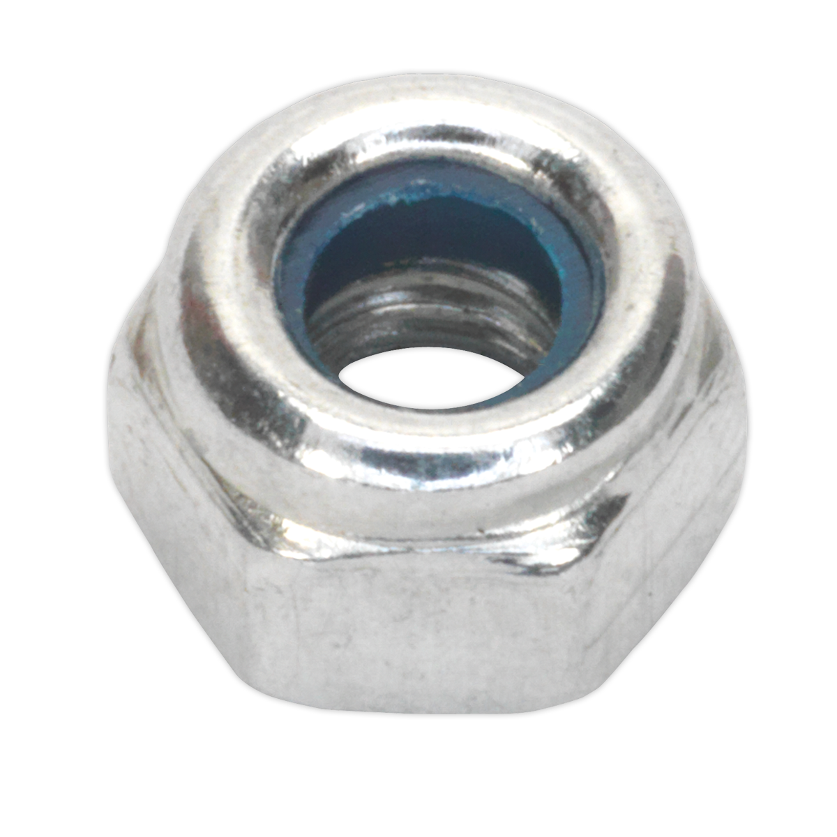 Nylon Locknut M4 Zinc Pack of 100