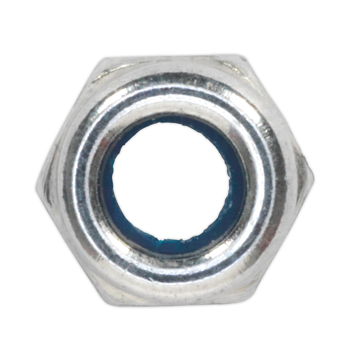 Nylon Locknut M4 Zinc Pack of 100