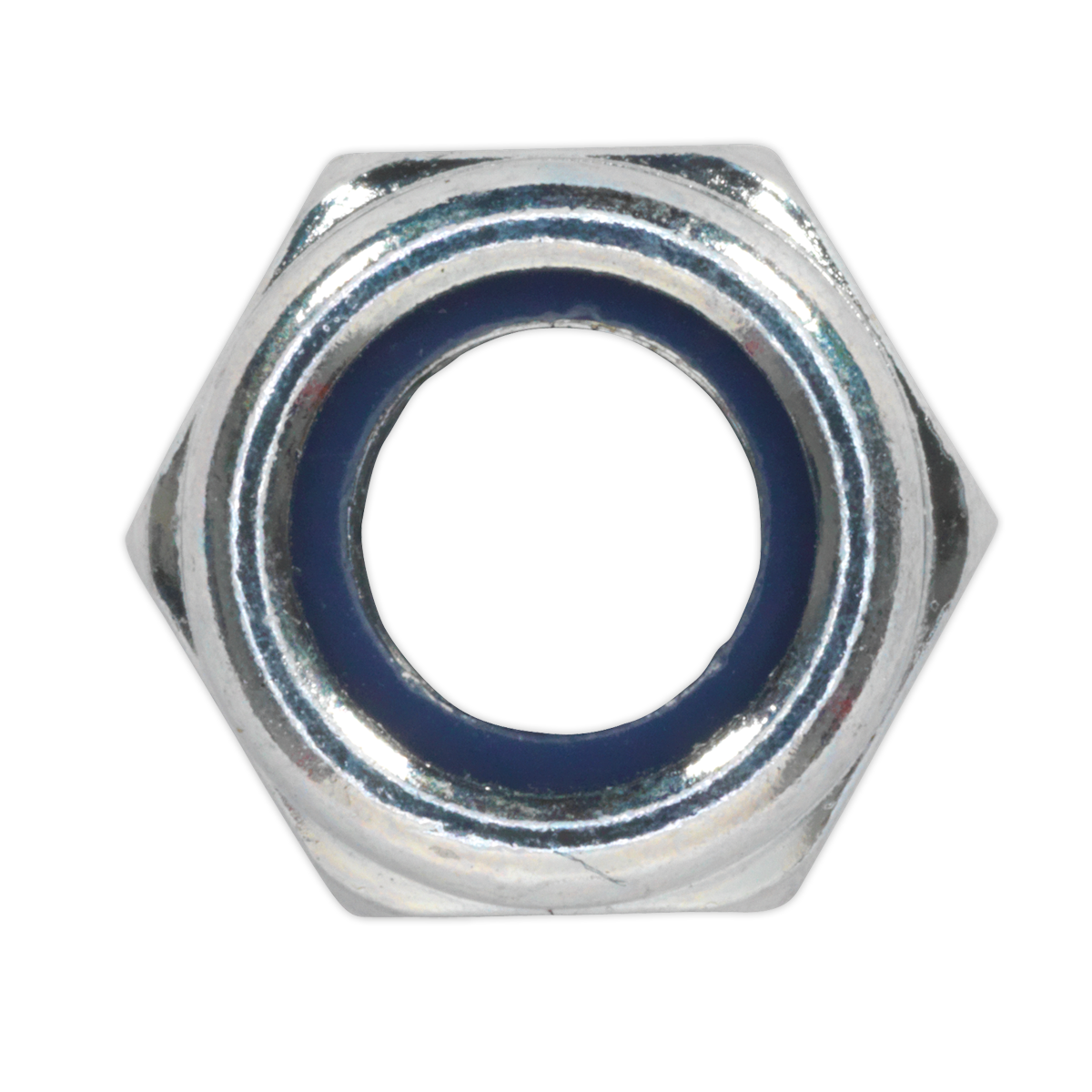 Nylon Locknut M8 Zinc Pack of 100