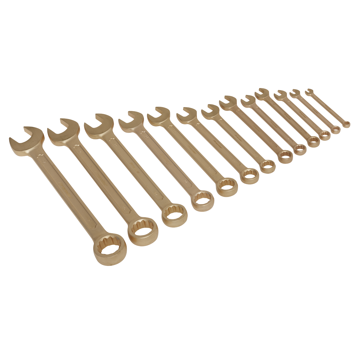 Combination Spanner Set 13pc 8-32mm - Non-Sparking