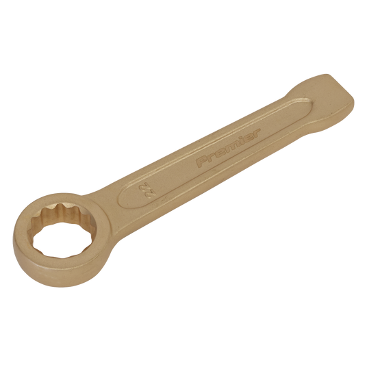 Slogging Spanner Ring End 22mm - Non-Sparking